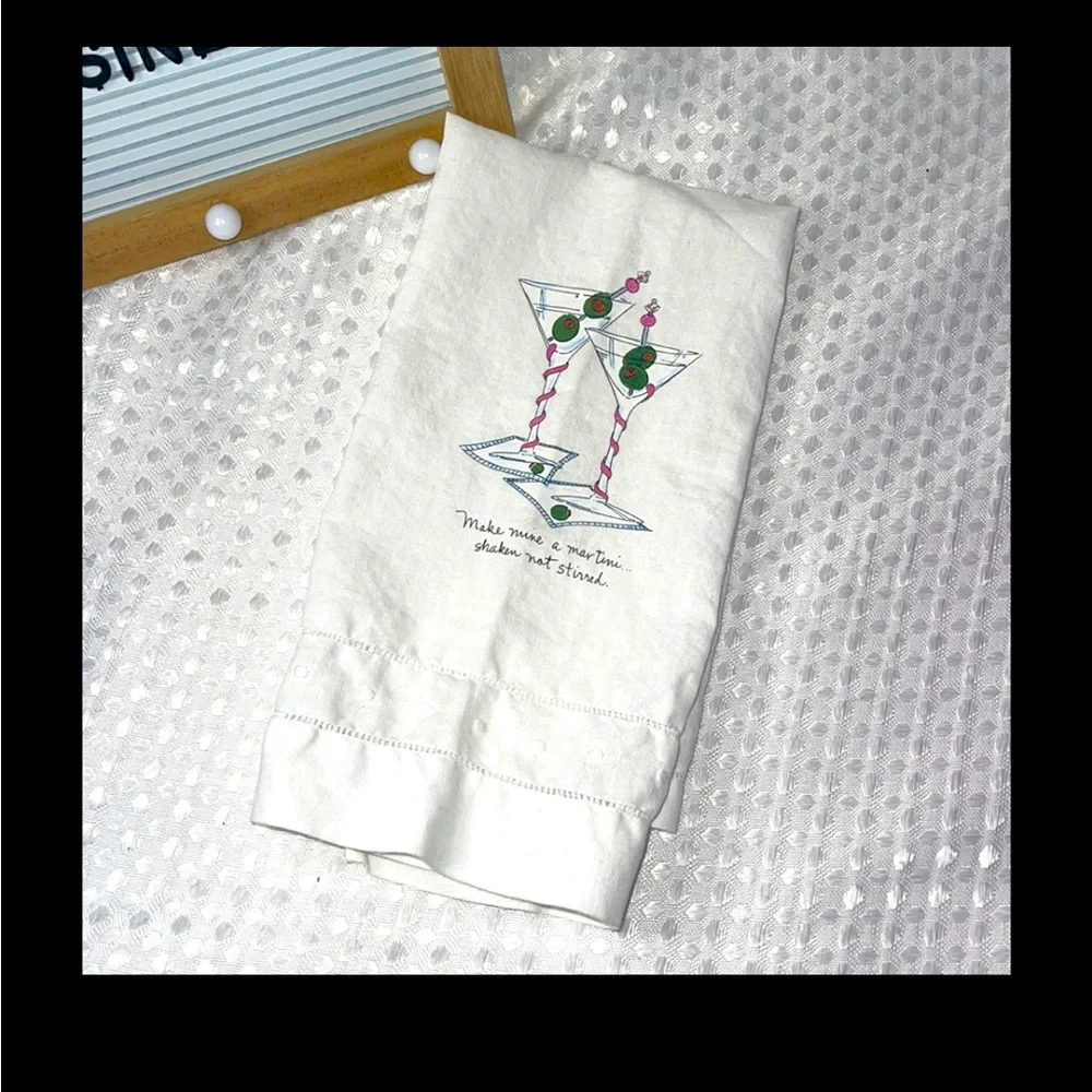 White Hand Towel 
